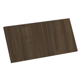 Kit façade meuble cuisine Noyer Foncé 1 porte H. 28,5 cm L. 59,7 cm