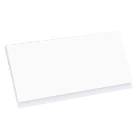 Kit façade meuble cuisine Blanc Mat Sans Poignée 1 porte H. 28,5 cm L. 59,7 cm
