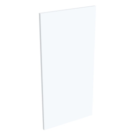 Coté de remplacement meuble haut cuisine BLANC MAT - H. 72 cm