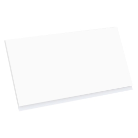 Kit façade meuble cuisine Blanc Mat Sans Poignée 1 porte H. 42,9 cm L. 79,7 cm
