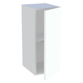 Meuble haut cuisine 1 porte H.72 cm x L. 30 cm - Blanc chaud mat