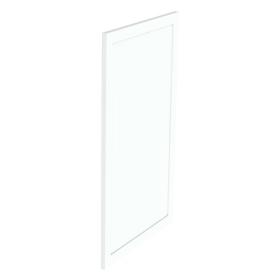 Kit façade meuble cuisine Blanc Cadre 1 porte H. 100,5 cm L. 59,7 cm