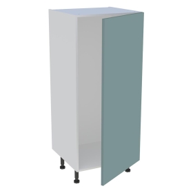 Demi-colonne cuisine pour réfrigérateur avec 1 porte H.129,6 cm x L. 60 cm - Vert Opale Mat