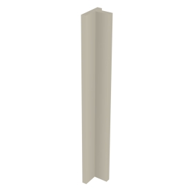 Kit fileur d'angle droit meuble cuisine Beige Mat - H. 71.7 cm