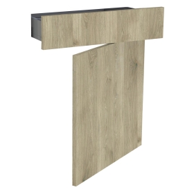 Kit façade meuble cuisine Chêne Doré 1 porte, 1 tiroir H. 71,7 cm L. 59,7 cm
