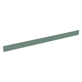 Plinthe ou fileur meuble cuisine L. 240 cm - Vert sauge mat