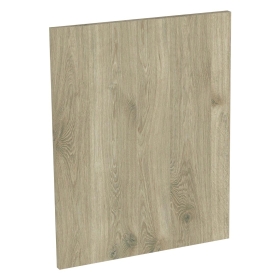 Kit façade meuble cuisine Chêne Doré 1 porte H. 57,3 cm L. 59,7 cm