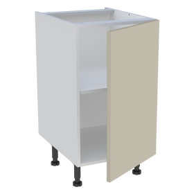 Meuble bas cuisine 1 porte H. 87 cm x L. 45 cm - Beige mat