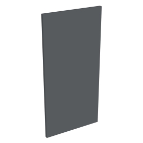 Coté de remplacement meuble haut cuisine GRIS ARDOISE MAT - H. 72 cm