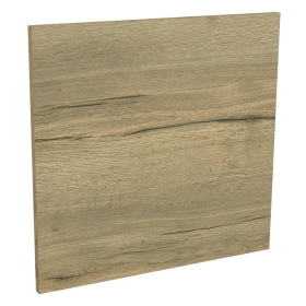 Kit façade 1 porte lave-vaisselle semi-intégrable Chêne Structuré 1 porte H. 57,3 cm L. 59,7 cm
