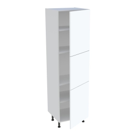 Colonne cuisine 3 portes H.216,6 cm x L. 60 cm - Blanc mat