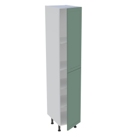 Colonne cuisine 2 portes H.216,6 cm x L. 40 cm - C2P401 - Vert sauge cadre