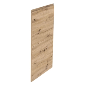 Kit façade meuble cuisine Chêne Naturel Sans Poignée 1 porte H. 100,5 cm L. 59,7 cm