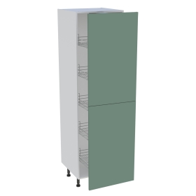 Colonne cuisine 2 portes H.216,6 cm x L. 60 cm - C2P601EX - Vert sauge mat