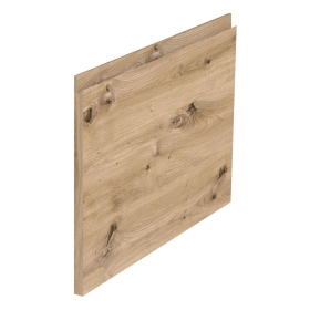 Kit façade meuble cuisine Chêne Naturel Sans Poignée 1 porte H. 42,9 cm L. 59,7 cm