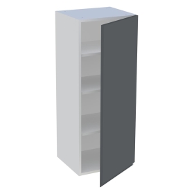 Meuble haut cuisine 1 porte H.100,8 cm x L. 40 cm - Gris ardoise mat sans poignee
