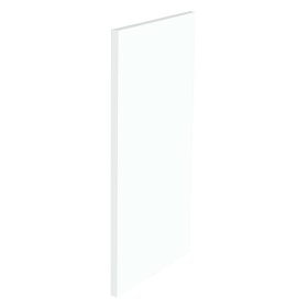 Kit façade meuble cuisine Blanc Chaud Mat 1 porte H. 71,7 cm L. 39,7 cm