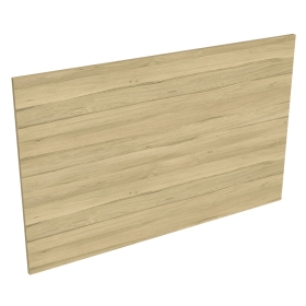 Coté de remplacement ilot pour meubles bas dos à dos CHÊNE CLAIR - H. 72 cm