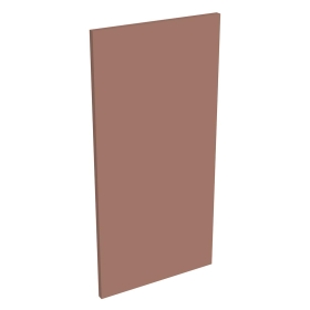 Côté de remplacement meuble haut H. 72 cm - Terracotta mat