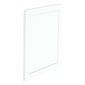 Kit façade meuble cuisine Blanc Cadre 1 porte H. 57,3 cm L. 59,7 cm