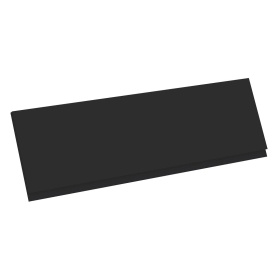 Kit façade meuble cuisine Noir Mat Sans Poignée 1 porte H. 28,5 cm L. 89,7 cm
