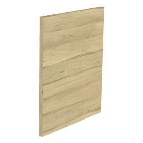 Kit façade meuble cuisine Chêne Clair 1 porte H. 57,3 cm L. 59,7 cm