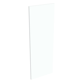 Coté de remplacement meuble haut cuisine grande hauteur BLANC CHAUD MAT - H. 100.8 cm