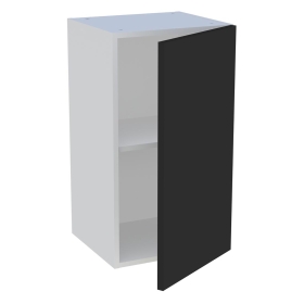 Meuble haut cuisine 1 porte H.72 cm x L. 40 cm - Noir mat
