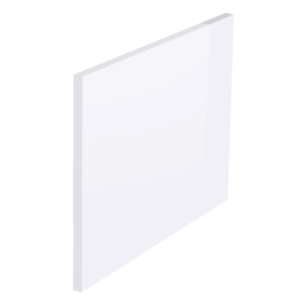 Kit façade meuble cuisine Blanc Brillant 1 porte H. 42,9 cm L. 59,7 cm