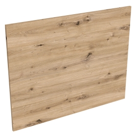 Coté de remplacement ilot pour meubles bas et haut dos à dos CHÊNE NATUREL SANS POIGNÉE - H. 72 cm