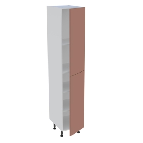 Colonne cuisine 2 portes H.216,6 cm x L. 40 cm - C2P401 - Terracotta mat