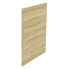 Kit façade meuble cuisine Chêne Clair 1 porte H. 71,7 cm L. 59,7 cm