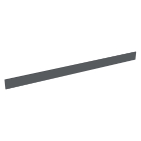 Plinthe ou fileur meuble cuisine L. 240 cm - Gris ardoise sans poignée