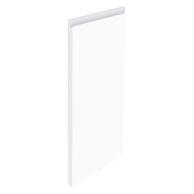 Kit façade meuble cuisine Blanc Mat Sans Poignée 1 porte H. 71,7 cm L. 44,7 cm