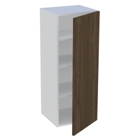 Meuble haut cuisine 1 porte H. 100,8 cm x L. 40 cm - Noyer foncé