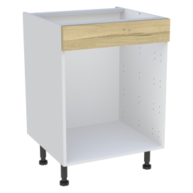 Meuble bas cuisine  H.87 cm x L. 60 cm - Chêne clair