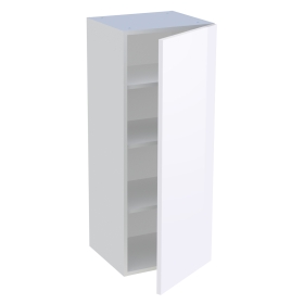 Meuble haut cuisine 1 porte H.100,8 cm x L. 40 cm - Blanc brillant