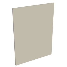 Kit joue de finition meuble bas cuisine Beige Mat - H. 86.5 cm