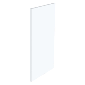 Kit façade meuble cuisine Blanc Mat 1 porte H. 71,7 cm L. 44,7 cm