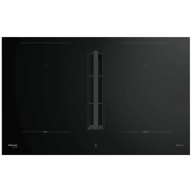 Plaque de cuisson induction aspirante 83 cm - Hisense HEH8443BSCWF1