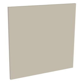 Kit façade 1 porte lave-vaisselle semi-intégrable Beige Mat 1 porte H. 57,3 cm L. 59,7 cm