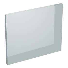 Coté de remplacement meuble haut cuisine faible hauteur GRIS CENDRE BRILLANT - H. 28.8 cm