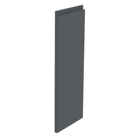 Kit façade meuble cuisine Gris Ardoise Mat Sans Poignée 1 porte H. 71,7 cm L. 29,7 cm