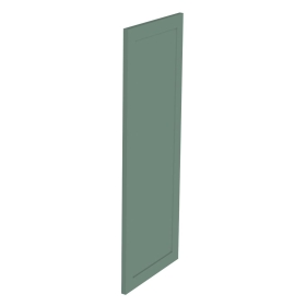 Kit façade meuble cuisine Vert Sauge Cadre 1 porte H. 100,5 cm L. 39,7 cm
