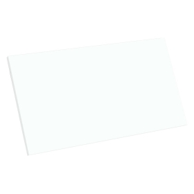 Kit façade meuble cuisine Blanc Chaud Mat 1 porte H. 42,9 cm L. 79,7 cm