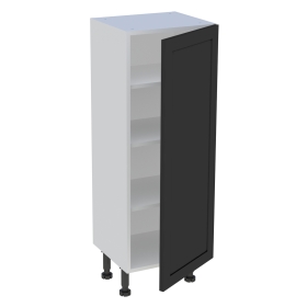 Meuble bas cuisine 1 porte H.115,8 cm x L. 40 cm x P. 36,9 cm - Noir cadre
