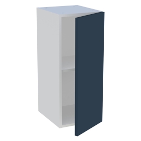 Meuble haut cuisine 1 porte H.72 cm x L. 30 cm - Bleu nuit mat