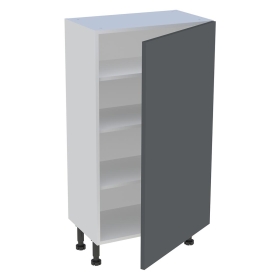 Meuble bas cuisine 1 porte H.115,8 cm x L. 60 cm x P. 36,9 cm - Gris ardoise mat