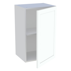 Meuble haut cuisine 1 porte H.72 cm x L. 45 cm - Blanc cadre