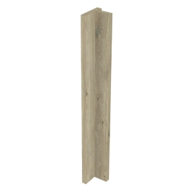 Kit fileur d'angle droit meuble cuisine CHÊNE DORÉ - H. 71.7 cm